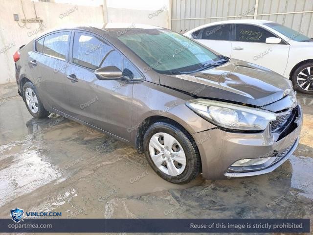 2014 KIA CERATO – Lot 78383855 auction photo