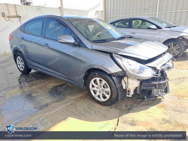 2014 HYUNDAI ACCENT – Lot 78384465 auction photo