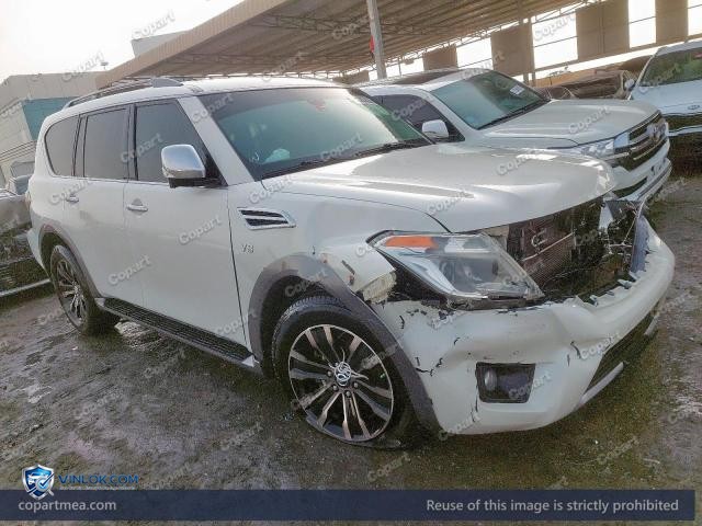 2017 NISSAN ARMADA – Lot 78385835 auction photo