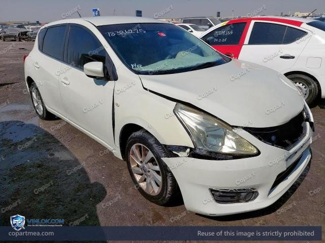 2014 NISSAN TIIDA – Lot 78386225 auction photo