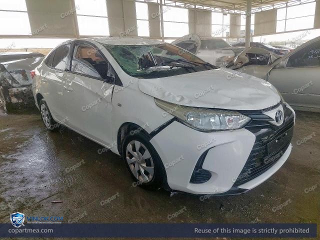2022 TOYOTA YARIS – Lot 78386605 auction photo