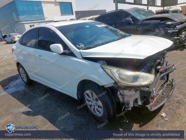 2015 HYUNDAI ACCENT – Lot 78558915 auction photo