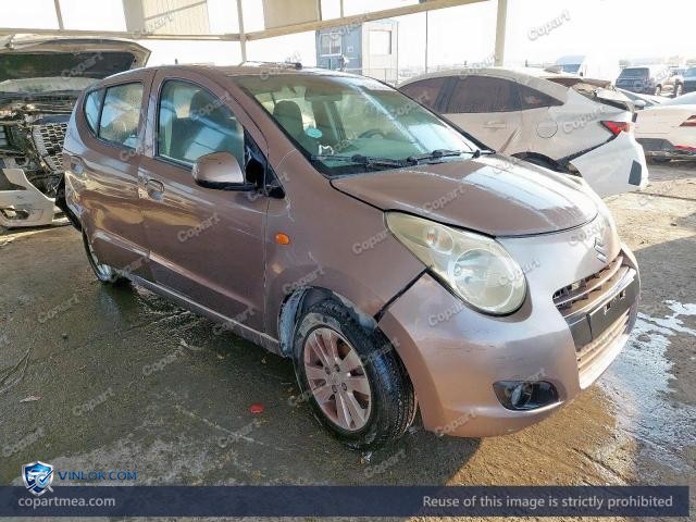 2012 SUZUKI CELERIO – Lot 78743565 auction photo