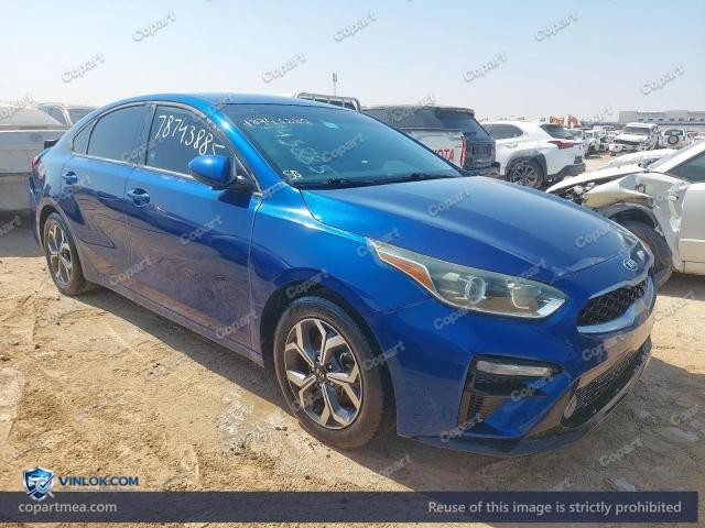 2020 KIA FORTE – Lot 78743885 auction photo