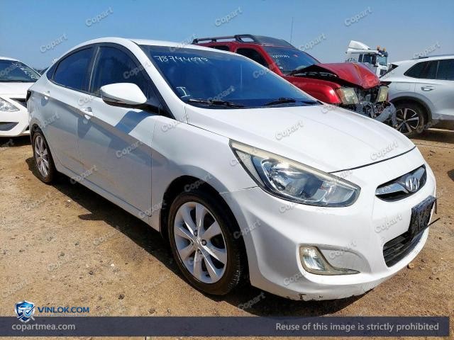 2017 HYUNDAI ACCENT – Lot 78744095 auction photo