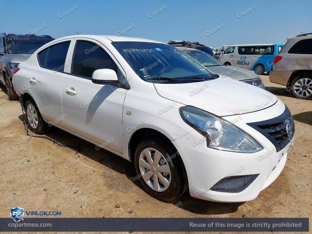 2018 NISSAN SUNNY – Lot 78744135 auction photo
