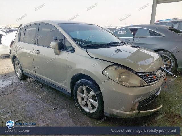 2007 NISSAN TIIDA – Lot 78744265 auction photo