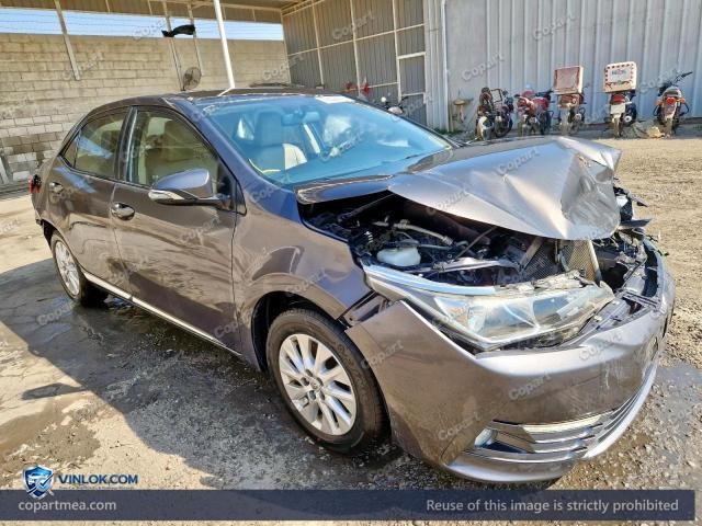2017 TOYOTA COROLLA – Lot 78929475 auction photo