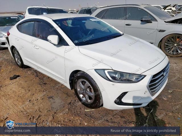 2018 HYUNDAI AVANTY – Lot 79118245 auction photo
