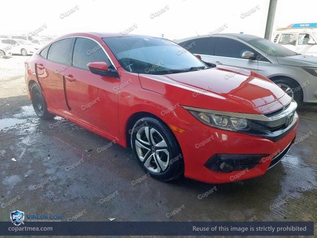 2017 HONDA CIVIC – Lot 79130275 auction photo