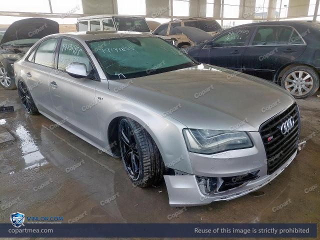 2013 AUDI S8 – Lot 79131855 auction photo