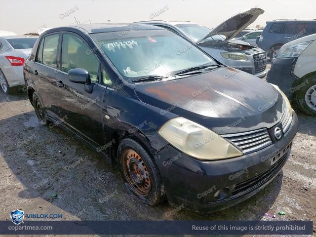 2006 NISSAN TIIDA – Lot 79132235 auction photo