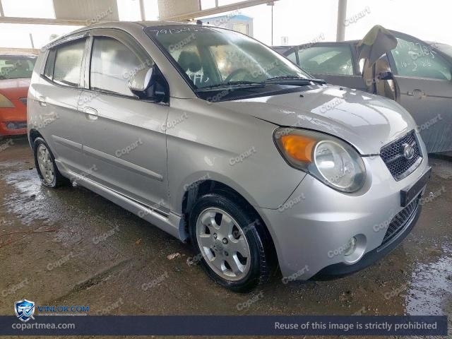 2009 KIA MORNING – Lot 79132935 auction photo