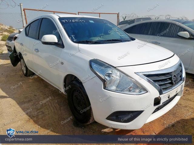 2019 NISSAN SUNNY – Lot 79321675 auction photo