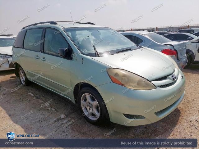 2006 TOYOTA SIENNA – Lot 79323075 auction photo