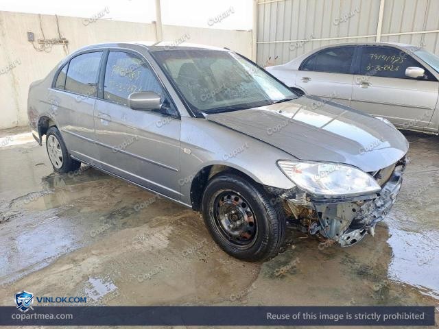 2005 HONDA CIVIC – Lot 79325505 auction photo