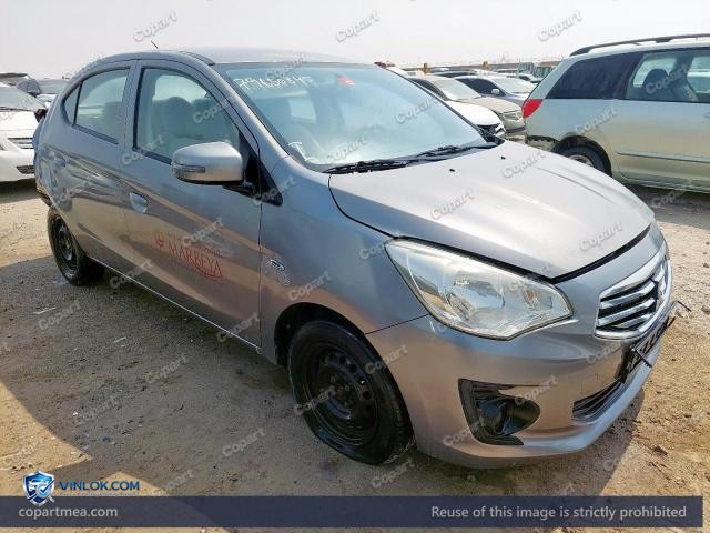 2017 MITSUBISHI ATTRAGE – Lot 79660845 auction photo