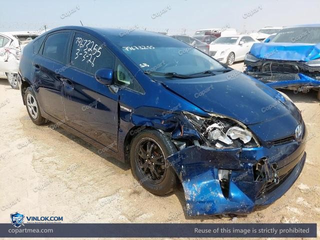 2013 TOYOTA PRIUS – Lot 79673255 auction photo