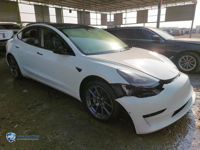 2022 TESLA MODEL 3 – Lot 95040385 auction photo