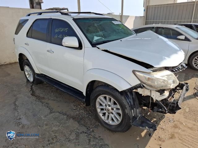 2012 TOYOTA FORTUNER – Lot 96872875 auction photo