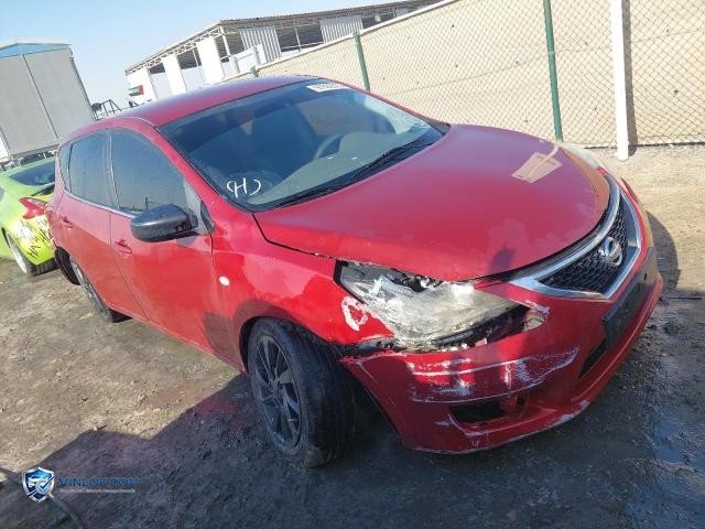 2016 NISSAN TIIDA – Lot 97922875 auction photo