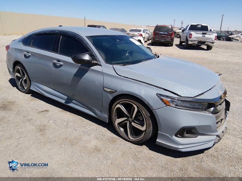 2022 HONDA ACCORD SPORT SE – Lot 41210148 auction photo