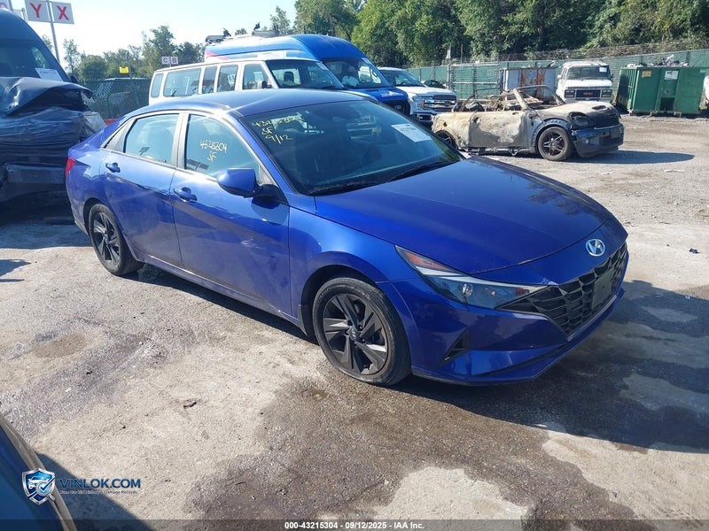 2022 HYUNDAI ELANTRA SEL – Lot 43215304 auction photo