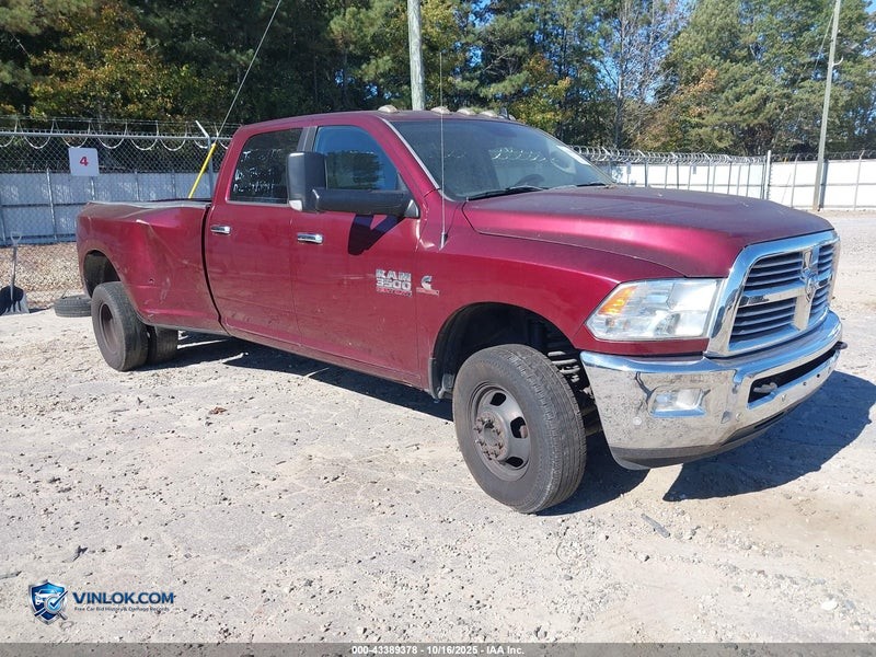2016 RAM 3500 BIG HORN – Lot 43389378 auction photo