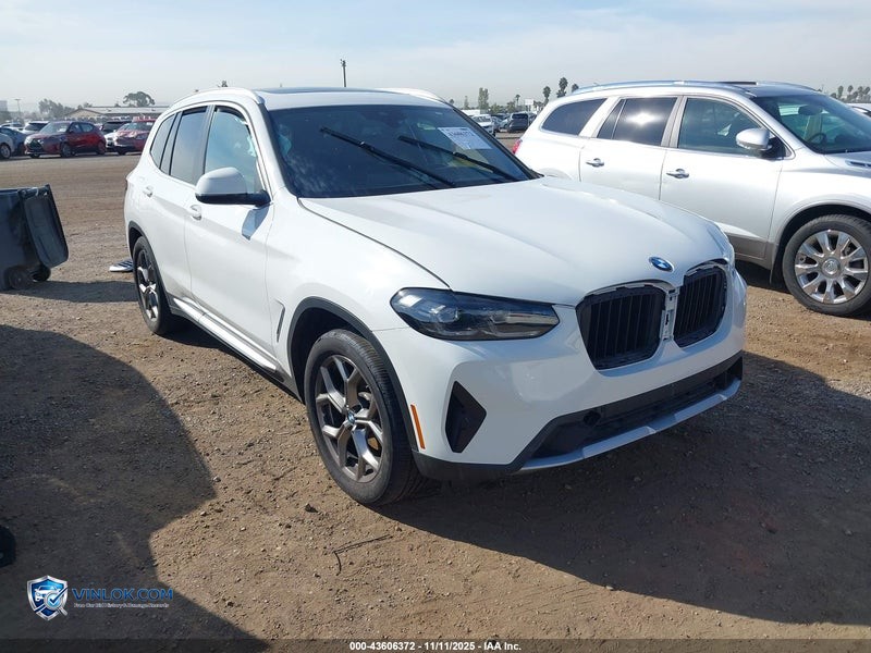 2022 BMW X3 SDRIVE30I – Lot 43606372 auction photo