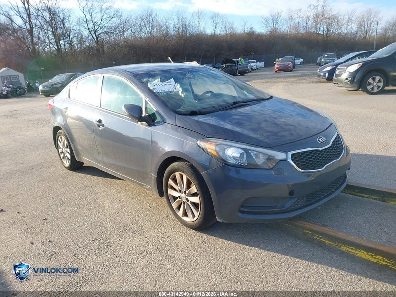 2014 KIA FORTE – Lot 43142949 auction photo