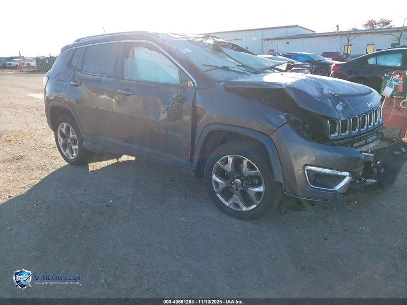 2018 JEEP COMPASS LIMITED 4X4 – Lot 43691263 auction photo