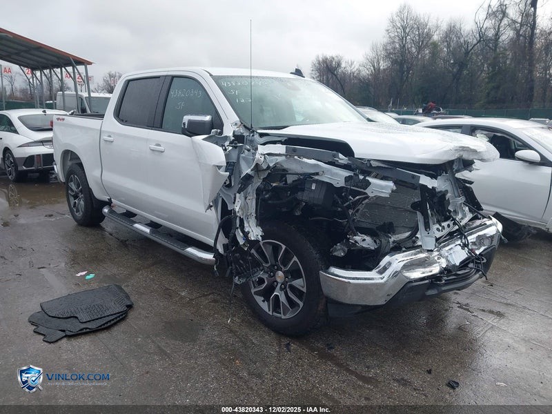 2025 CHEVROLET SILVERADO 1500 4WD  STANDARD BED LT – Lot 43820343 auction photo