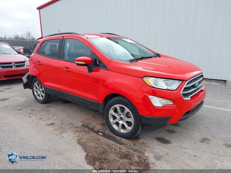 2018 FORD ECOSPORT SE – Lot 43821529 auction photo