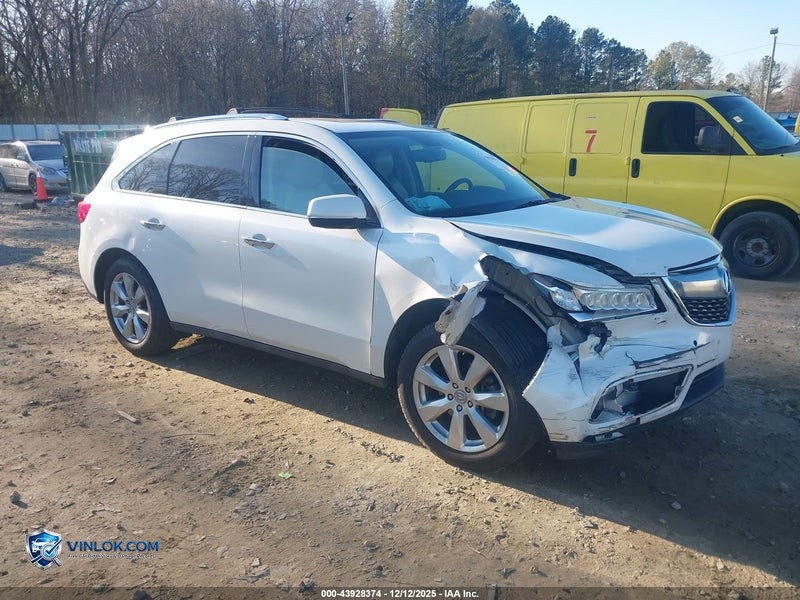 2014 ACURA MDX ADVANCE PKG W/ENTERTAINMENT PKG – Lot 43928374 auction photo