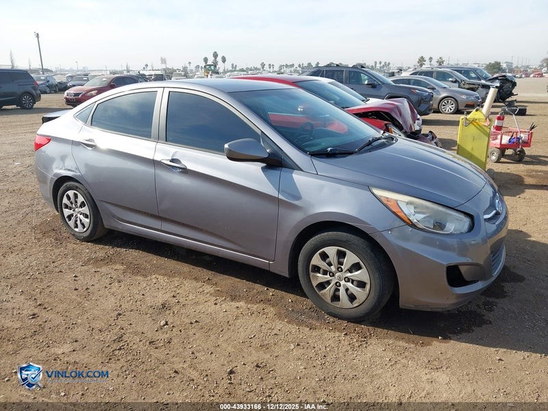 2016 HYUNDAI ACCENT SE – Lot 43933166 auction photo