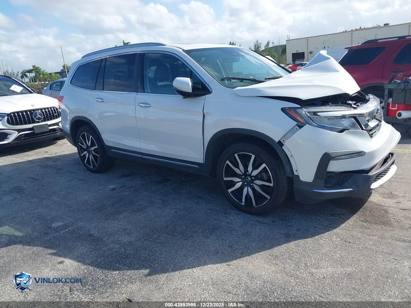 2022 HONDA PILOT AWD ELITE – Lot 43993996 auction photo