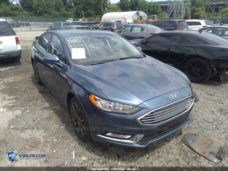 2018 FORD FUSION – Lot 43567363 auction photo