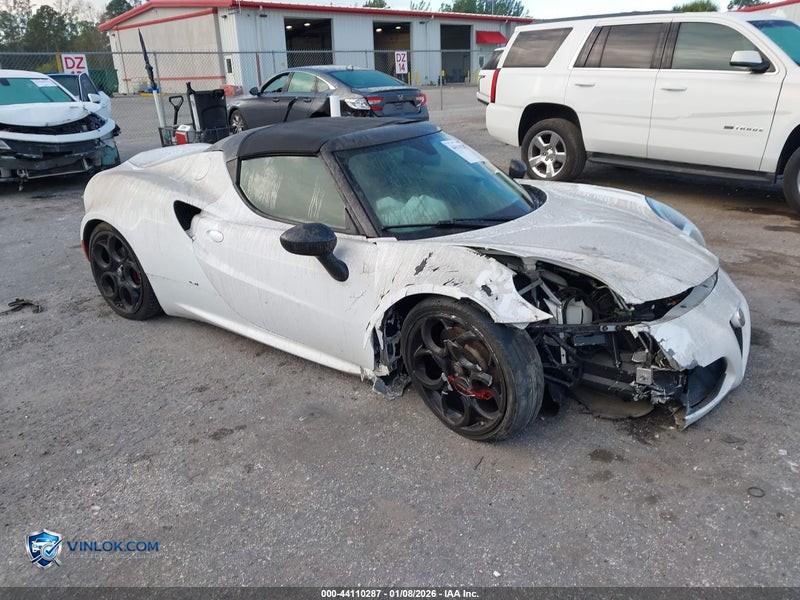 2018 ALFA ROMEO 4C SPIDER   – Lot 44110287 auction photo