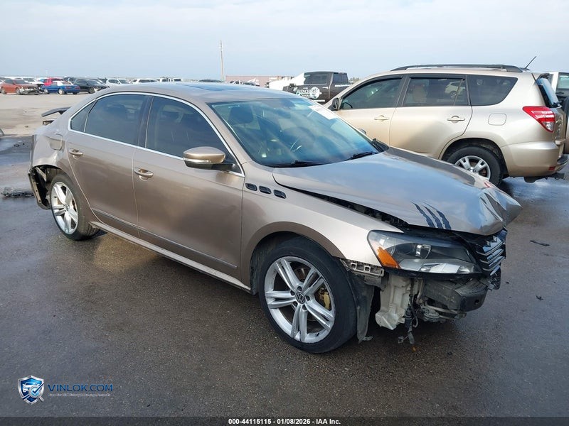 2015 VOLKSWAGEN PASSAT 2.0L TDI SEL PREMIUM – Lot 44115115 auction photo