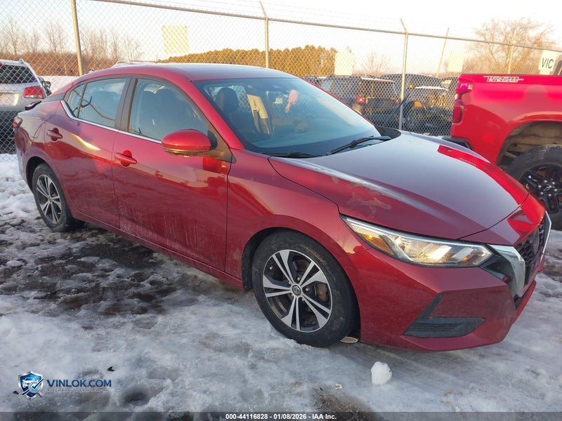 2020 NISSAN SENTRA SV XTRONIC CVT – Lot 44116828 auction photo