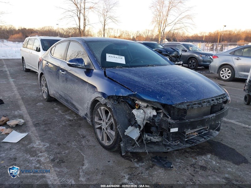2017 HYUNDAI ELANTRA LIMITED – Lot 44284268 auction photo