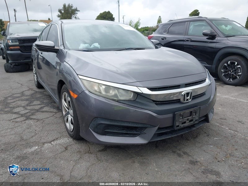 2016 HONDA CIVIC LX – Lot 44360039 auction photo