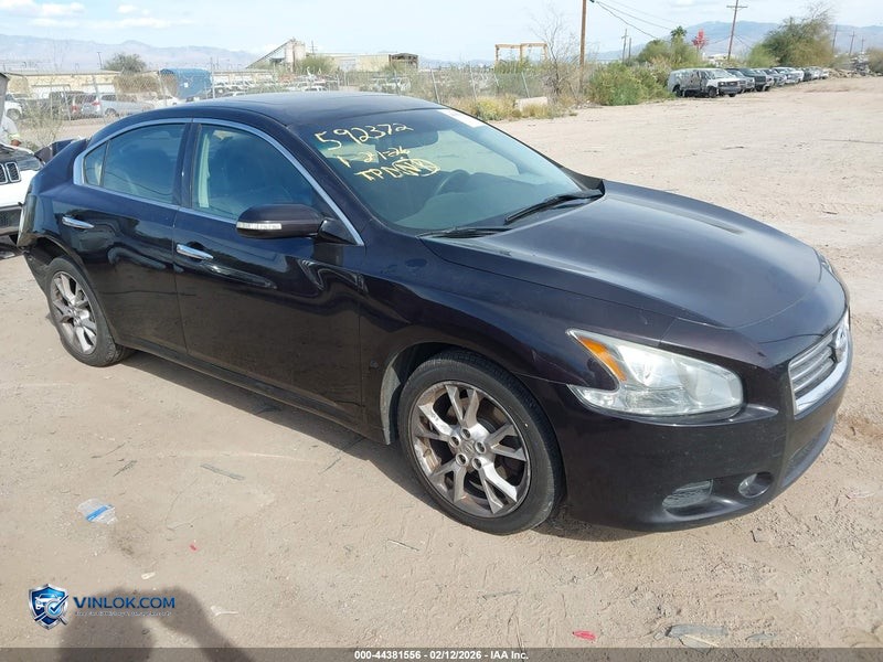 2013 NISSAN MAXIMA 3.5 SV – Lot 44381556 auction photo