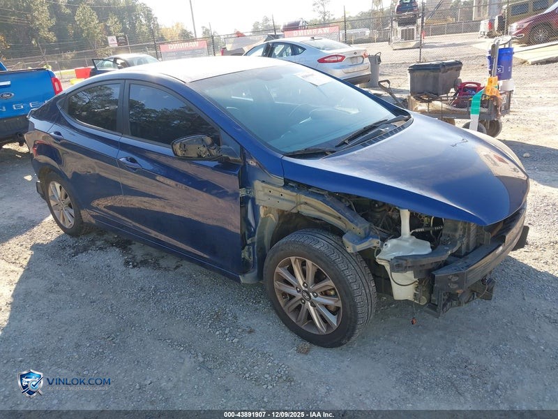 2016 HYUNDAI ELANTRA – Lot 43891907 auction photo