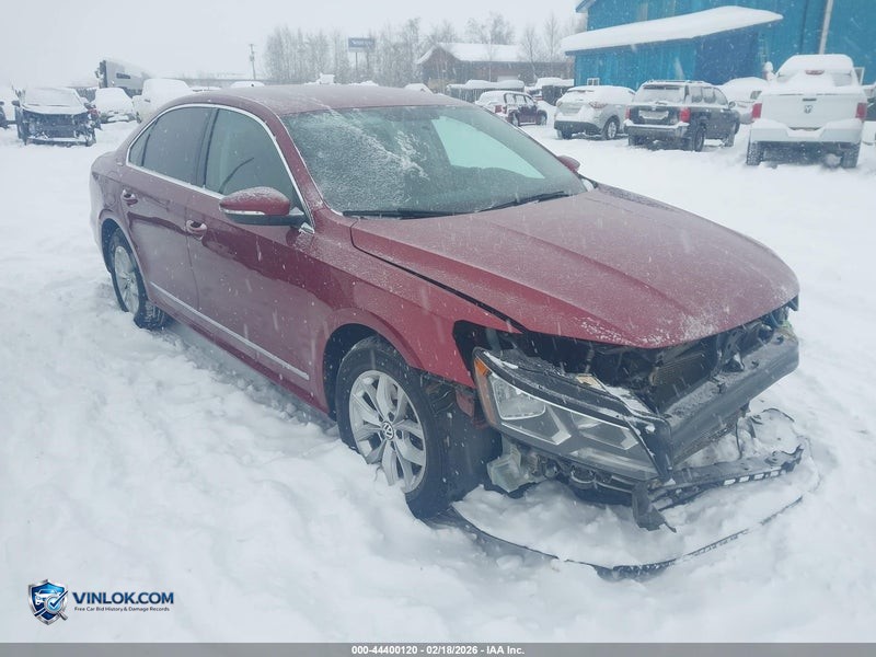 2016 VOLKSWAGEN PASSAT 1.8T S – Lot 44400120 auction photo