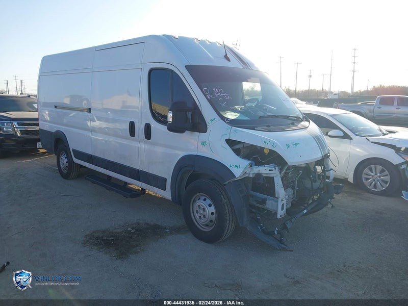 2023 RAM PROMASTER 3500 CARGO VAN HIGH ROOF 159 WB EXT – Lot 44431935 auction photo