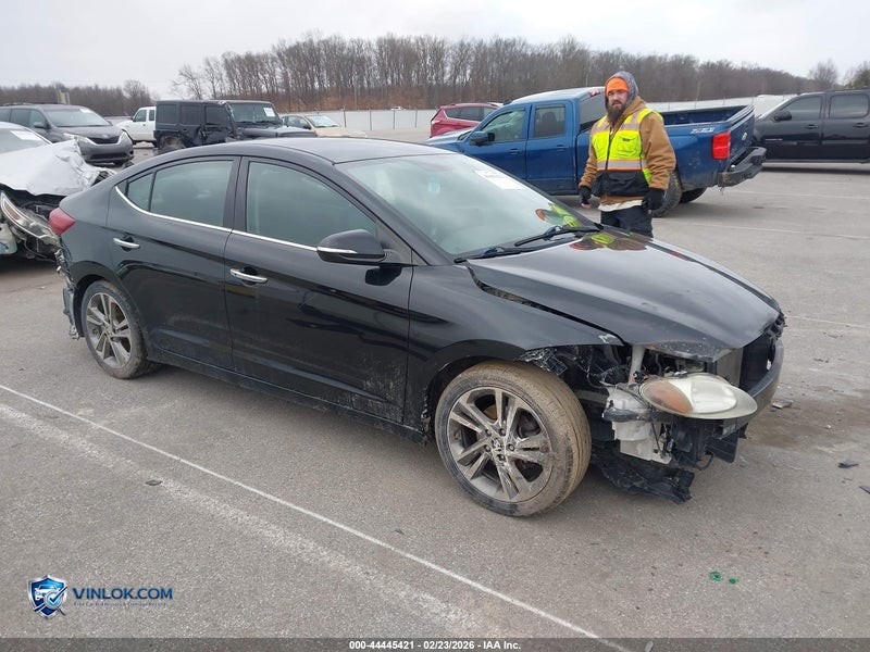 2017 HYUNDAI ELANTRA LIMITED – Lot 44445421 auction photo