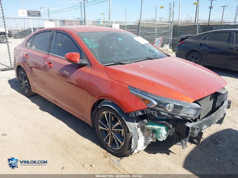 2022 KIA FORTE LXS – Lot 44471594 auction photo