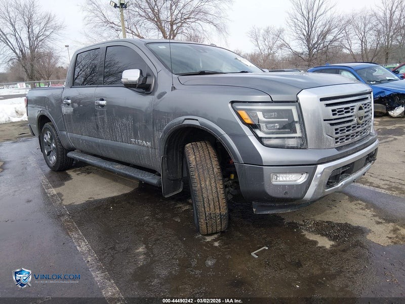 2021 NISSAN TITAN PLATINUM RESERVE 4X4 – Lot 44490242 auction photo
