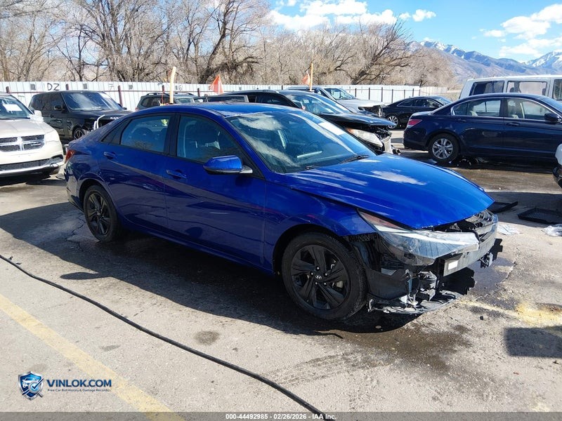 2021 HYUNDAI ELANTRA SEL – Lot 44492985 auction photo